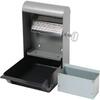 Cenicero de pared para exterior de 1,5 L en acero inoxidable